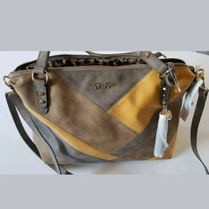 Jessica Simpson Helena Hobo Tote Handbag Purse